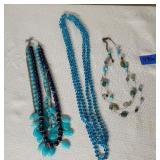 Vintage Costum Necklaces Lia Sophia Islander
