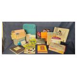 Office Lot Scissors Journals Books 4x6 Box