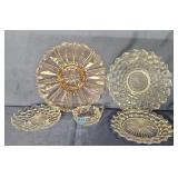 Glass Platters Candy Dish