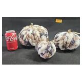 Plush Pumpkin Decor