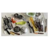 Vintage Kitchen Tools Funnels Lot
