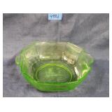 Uranium Dish Octagon A Few Small Chips