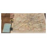 Paris Map Metro Autobus 121 Book Stonehenge