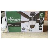 Hunter 52" Indoor Ceiling Fan Gray Standard Mount