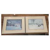 Steve Polomchak Signed Numbered Amish Prints