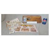 Vintage Stamp and Ladies Home Journal Gift Wrap