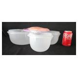 NEW Tupperware Nesting Mixing Bowl Pastel