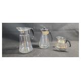 MCM Atomic Coffee Carafe Lot Pyrex