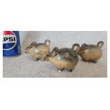 Pig Salt Pepper Ceramic Pottery