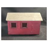 Vintage Made Barn Red Toy Decor 17.5 x 11.5 x 12H