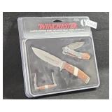 Winchester Bone Wood Knife Set