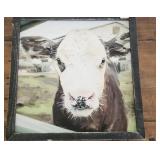 Barn Frame 25" Square Cow Farm Barn