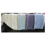 Homespun Cotton Waffle Weave Tablecloths R TO L