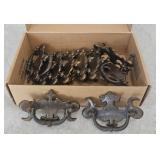 Vintage Brass Cabinet Hardware 3528-2 Lot
