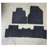 2012 Honda Pilot Original Floor Mats Dark Grey