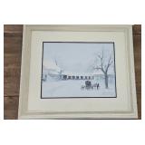 Steve Polomchak Signsd Numbered Amish Print