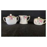 Vintage Nippon Japan Hand Painted Creamer and