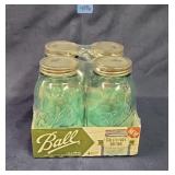 Ball Aqua Blue Mason Jars - 32oz Quart Sealed 4
