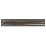 Unmarked Necklace Silver Tone (Thin Metal)