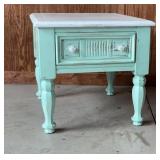 Mersman End Table Painted 1 Drawer 27 x 22 x 21H