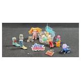 Miniature Animal Figures Key Rings Cowboy Boots