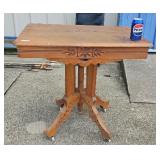 Victorian Eastlake Style Parlor Side Table