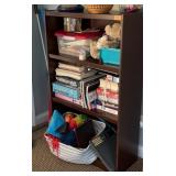 Bookcase 30W 47.5H 12D and Toy Content