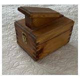 Shoe Shine Box with Contents