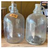One Gallon Glass Jugs (2)