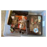 Tool Assortment Lot (Small Vises, Hobby Knife