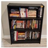 Bookshelf and Contents (Faux Wood)W31.5 H42 D11