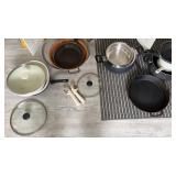 Pots Pan Lid Cast Iron Lot