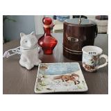 Fox Lot Ice Bucket Plate Mug Electric Candle