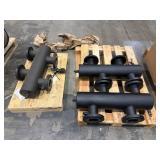 Flanged Manifold Headers (Qty 3)