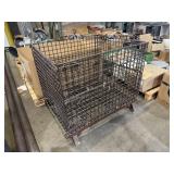 Heavy-Duty Wire Storage Cage (Qty 2)