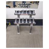 Set of 12 Dumbbells With Rack