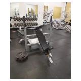 Olympic Incline Bench W/ Platform & Storage