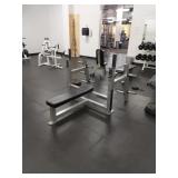 Olympic Flat Bench With Plate Storage