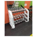 Set of 20 Dumbbells With Rack