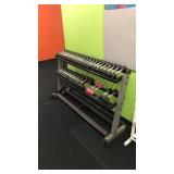 Set of 38 Dumbbells With Rack