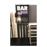 Body Bar rack w/ 8 Body Bars