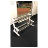 2 Tier Dumbbell Rack