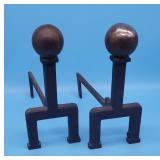 Pair of Fireplace Andirons