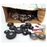 Box of Model Wheels New Old Stock Fox