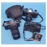 Camera Lot Pentax Yashica Ricoh