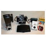 Camera & Accessory Lot Polaroid Portrait Land Came