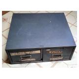 2 Drawer Metal Cabinet