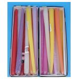 Household Taper Candle Sticks - Assorted Colors