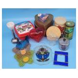 Perfume Bottle, Collectors Tins, Stained Glass, St