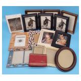 Grouping of Decorative Photo Frames Picture Frames